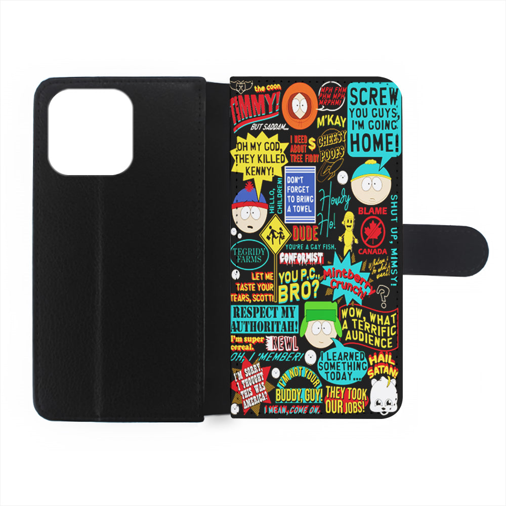 South Park Quotes iPhone 14 Pro Case