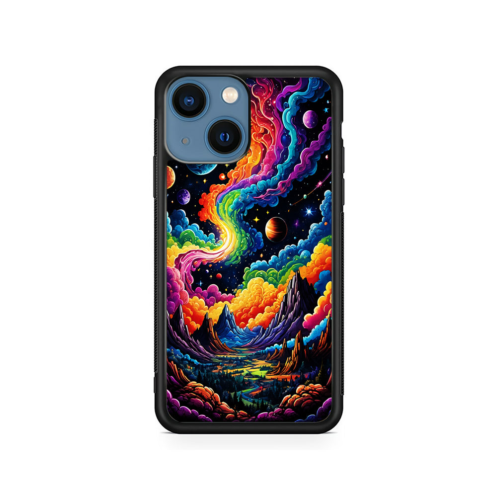 Space Planets Fantasy iPhone 15 Plus Case