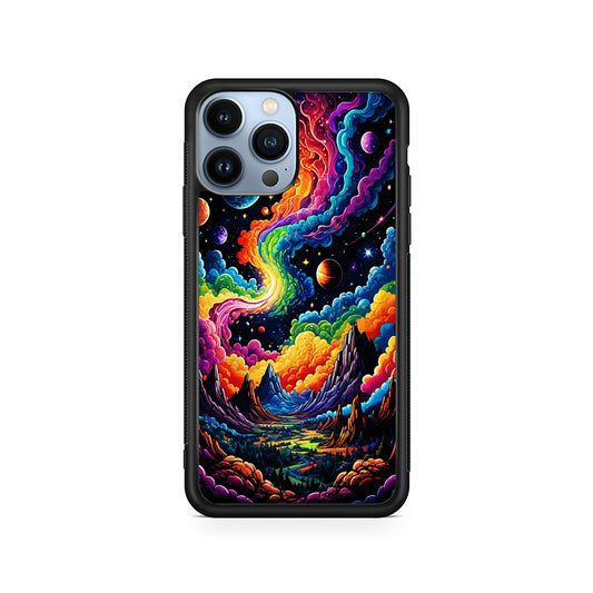 Space Planets Fantasy iPhone 14 Pro Case