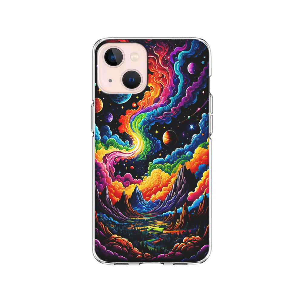 Space Planets Fantasy iPhone 15 Plus Case