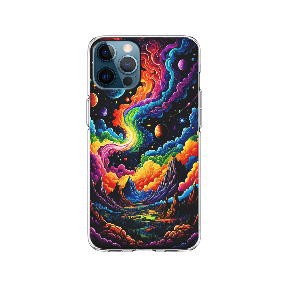 Space Planets Fantasy iPhone 14 Pro Case