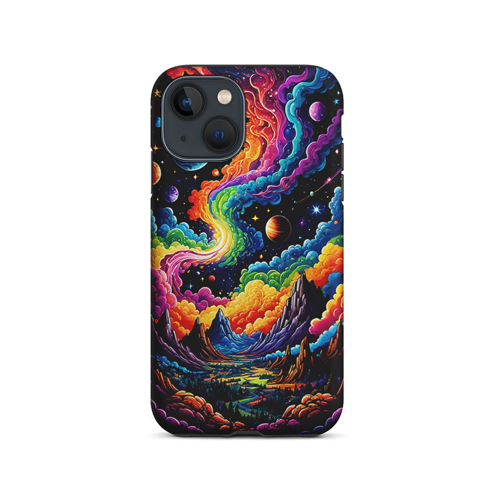 Space Planets Fantasy iPhone 15 Plus Case