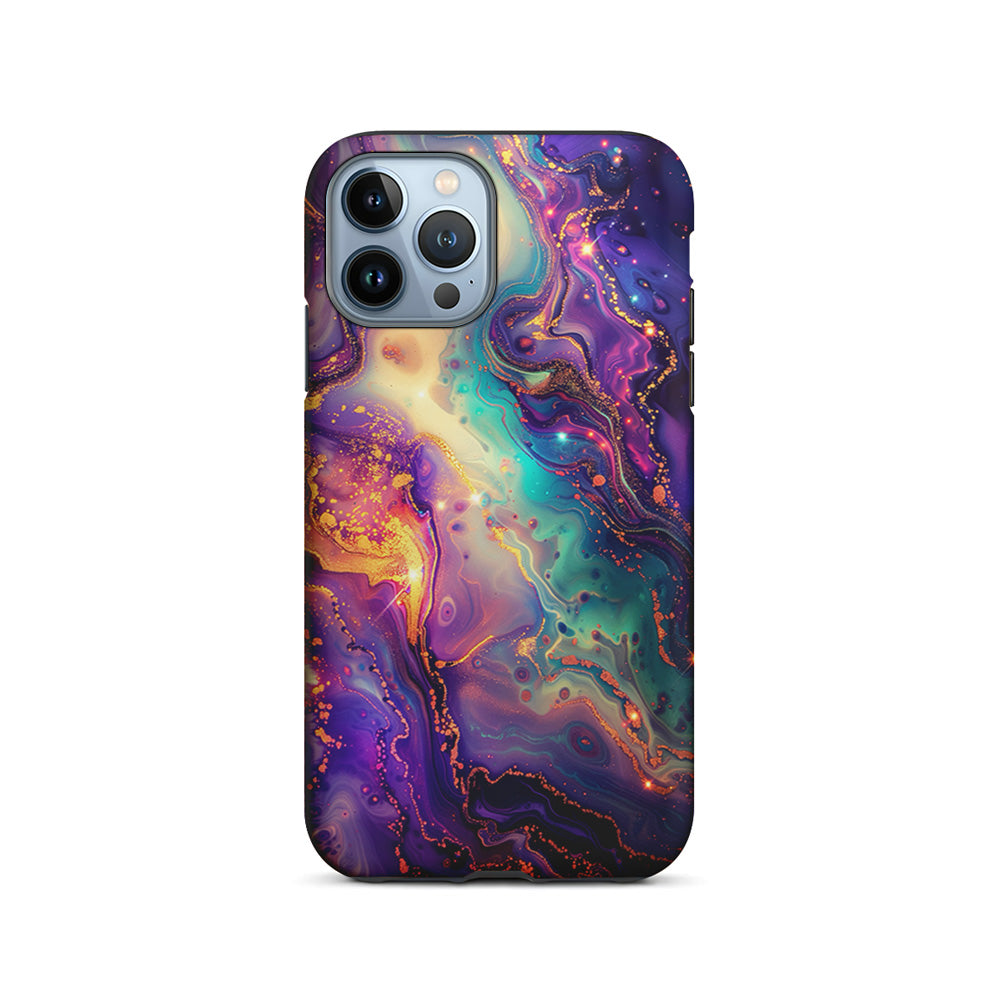 Sparkling Marble Abstract iPhone 14 Pro Case