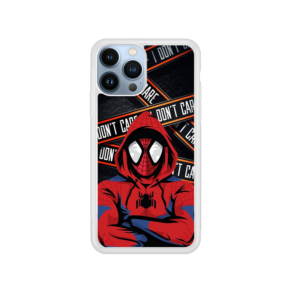 Spiderman Indifferent Mode iPhone 15 Pro Case