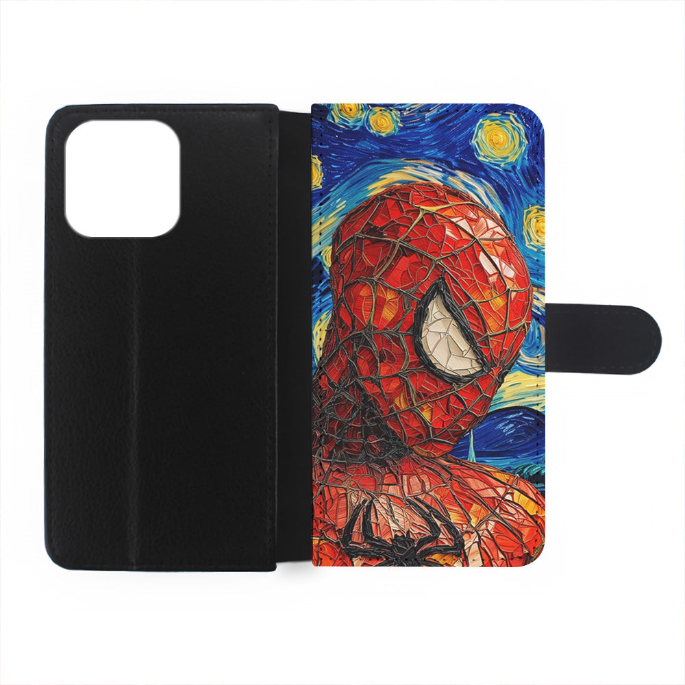 Spiderman Starry Night iPhone 15 Plus Case