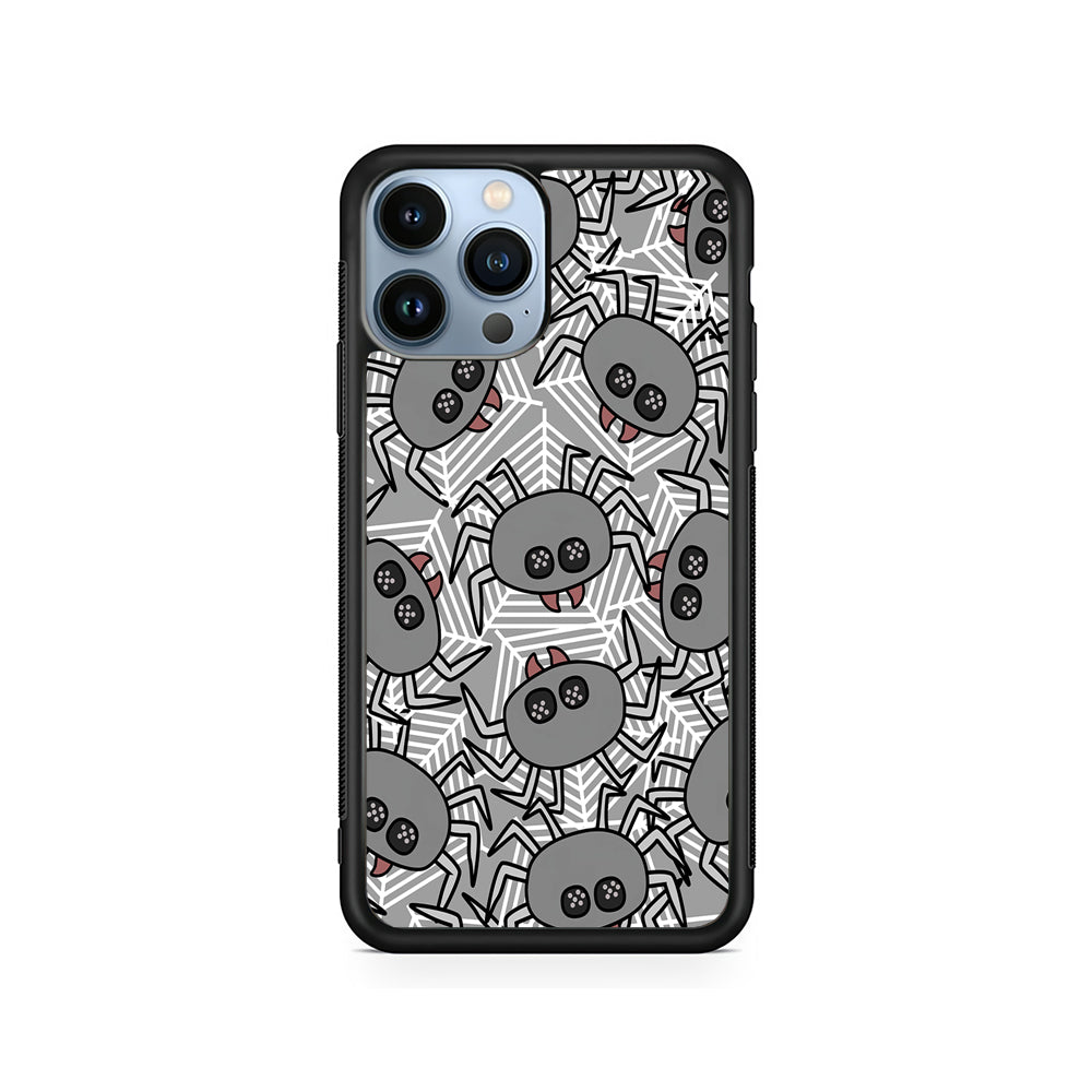 Spidersweb Cartoon iPhone 14 Pro Case