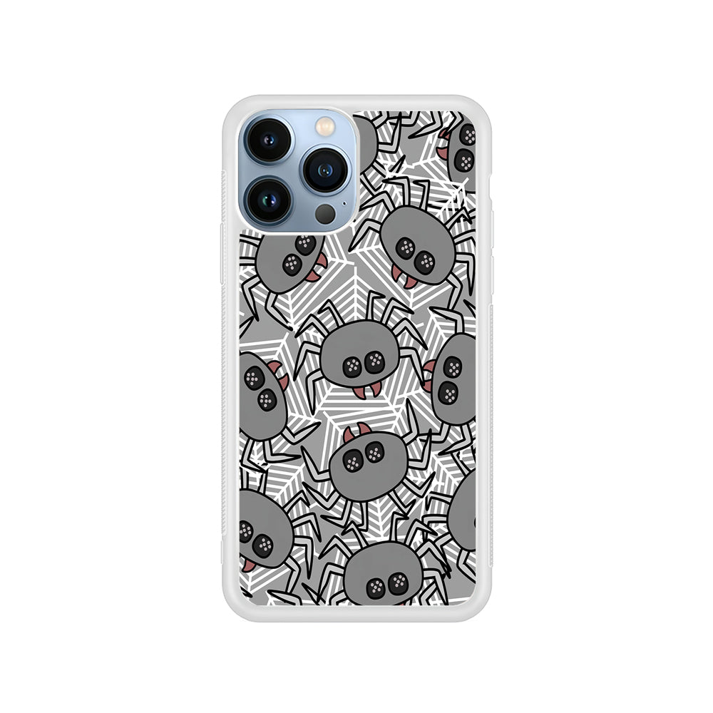 Spidersweb Cartoon iPhone 14 Pro Case