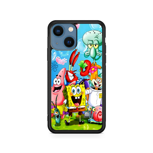 SpongeBob SquarePants Family iPhone 15 Plus Case