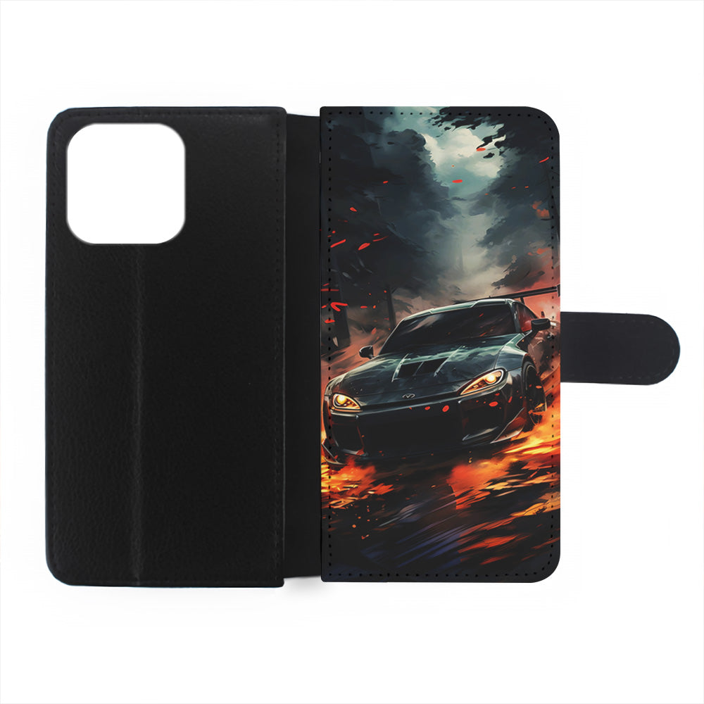 Sport Car Drift Smoke iPhone 15 Plus Case