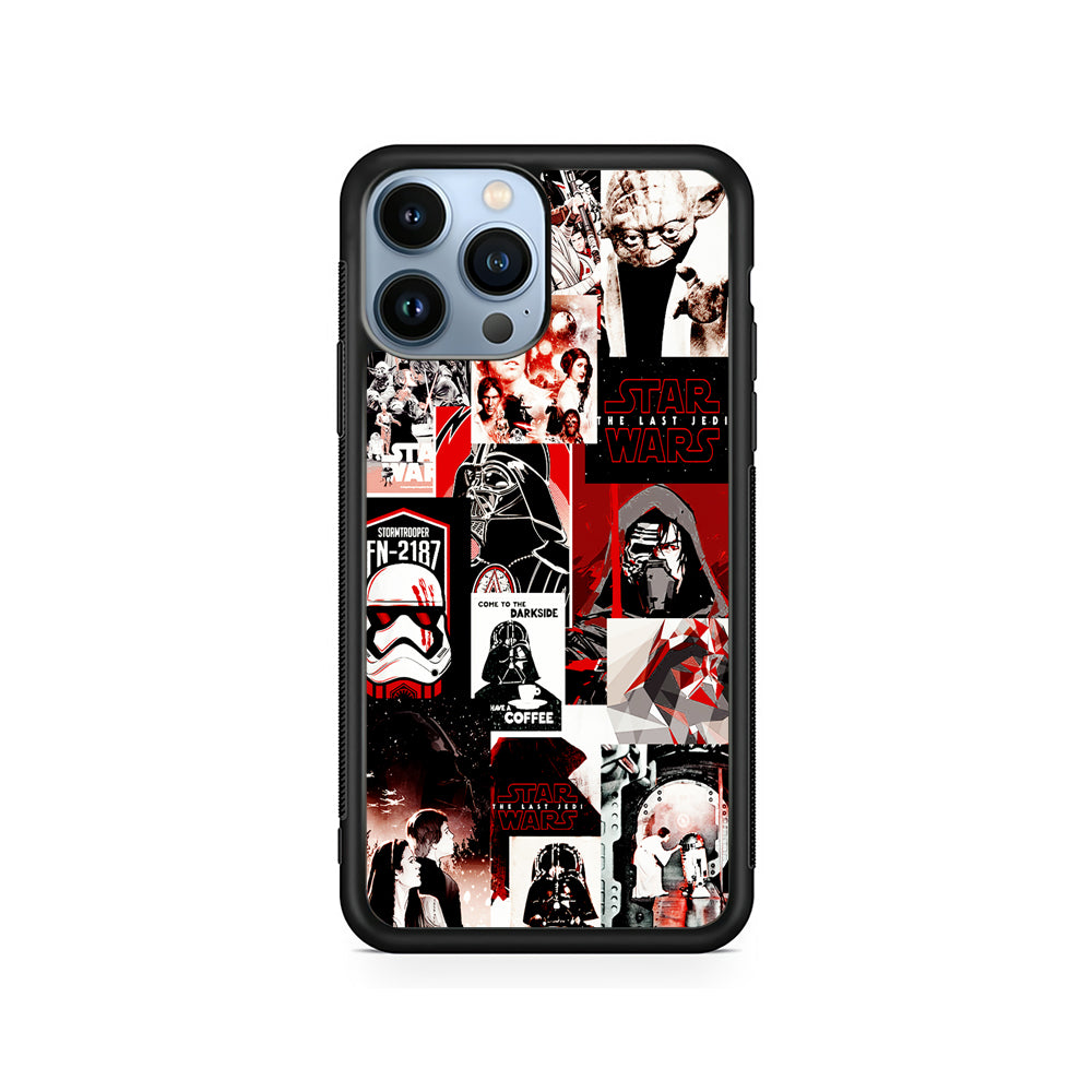 Star Wars Aesthetic Collage iPhone 15 Pro Case