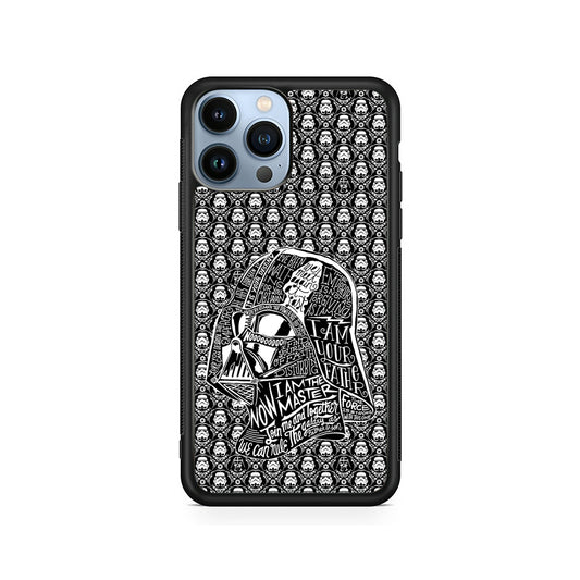 Star Wars Dart Vader Pattern iPhone 15 Pro Case