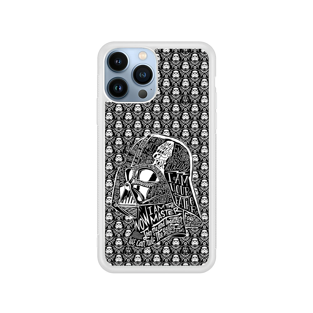 Star Wars Dart Vader Pattern iPhone 15 Pro Case