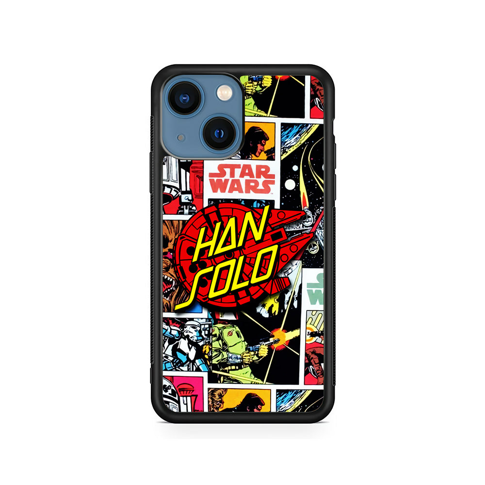 Star Wars Han Solo Sign iPhone 15 Plus Case