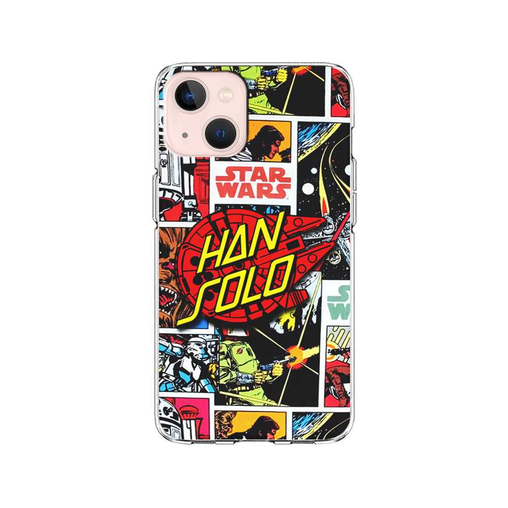 Star Wars Han Solo Sign iPhone 15 Plus Case