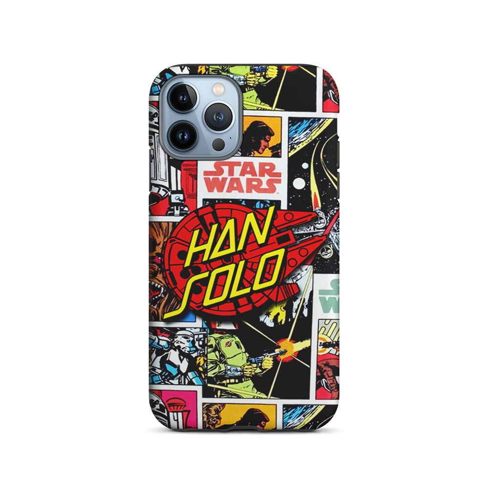 Star Wars Han Solo Sign iPhone 15 Pro Case