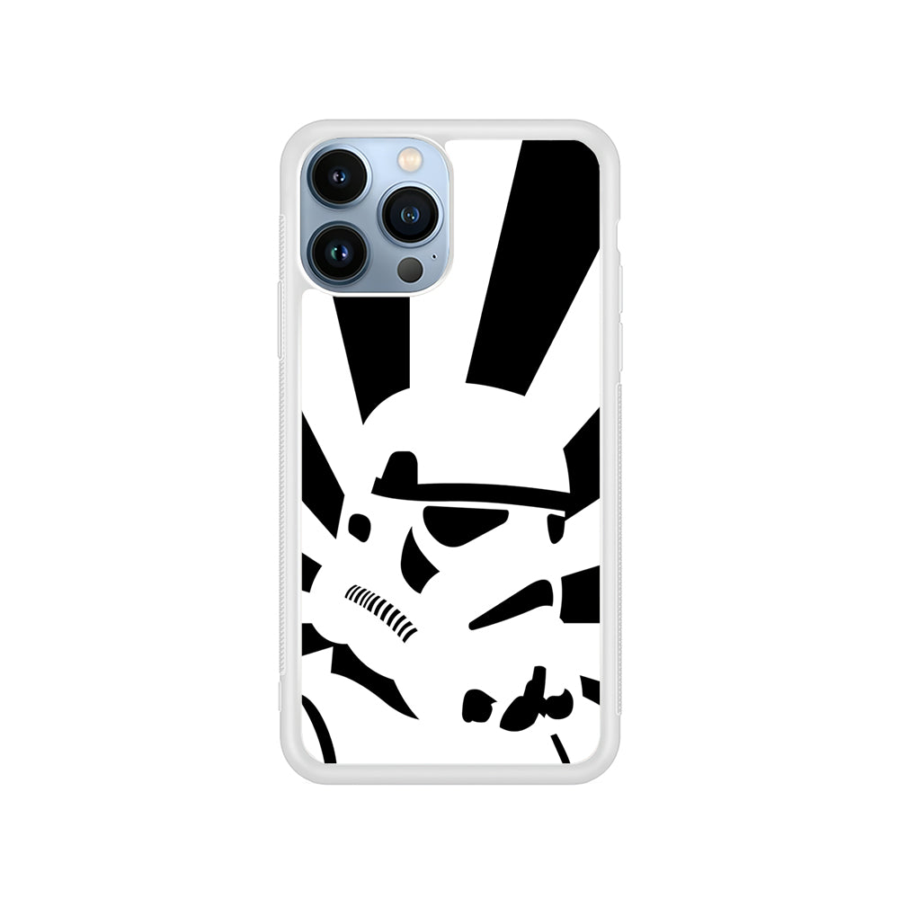 Star Wars Stormtrooper Black White iPhone 15 Pro Case