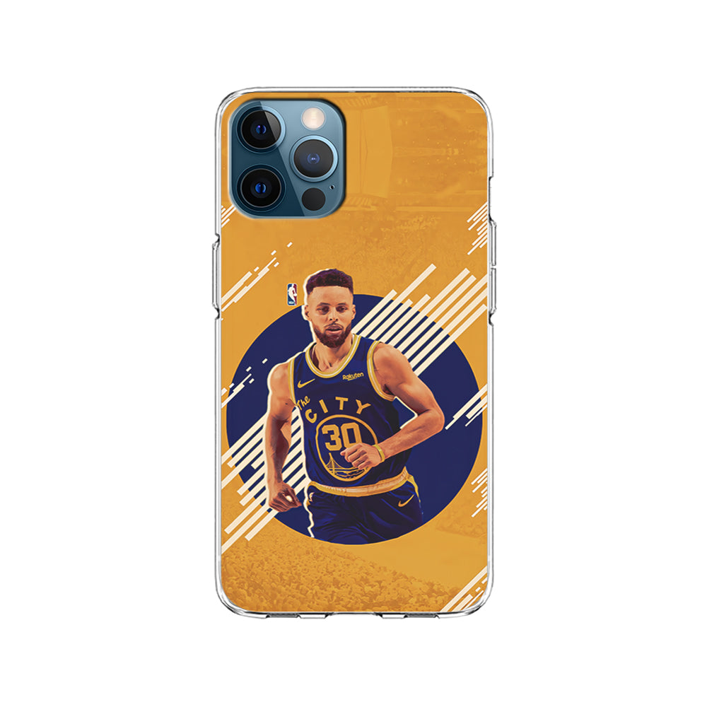 Stephen Curry Basketball Player iPhone 15 Pro Case