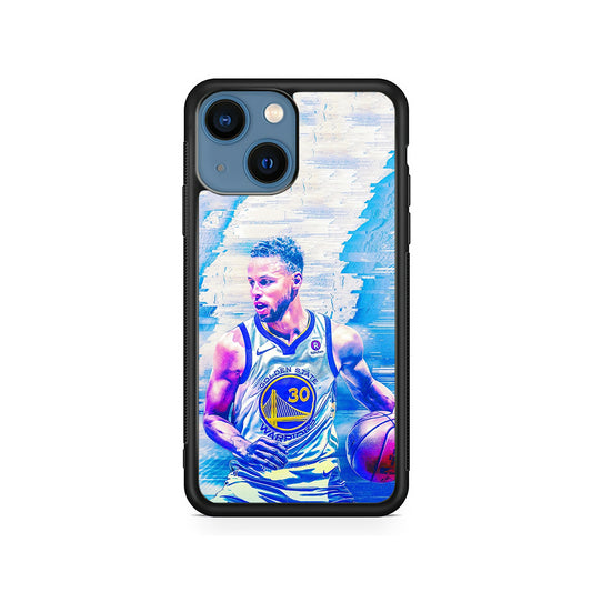 Stephen Curry Golden State Art iPhone 15 Plus Case