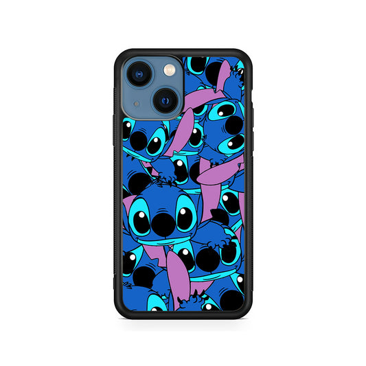 Stitch Blue Cute iPhone 15 Plus Case