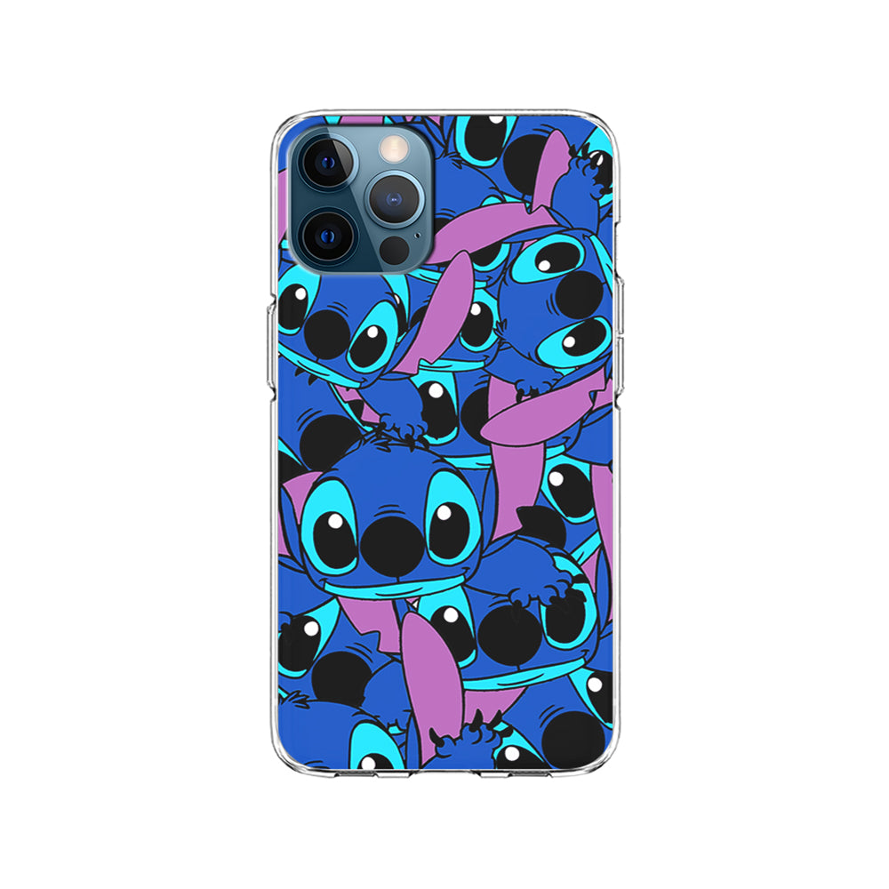 Stitch Blue Cute iPhone 15 Pro Case