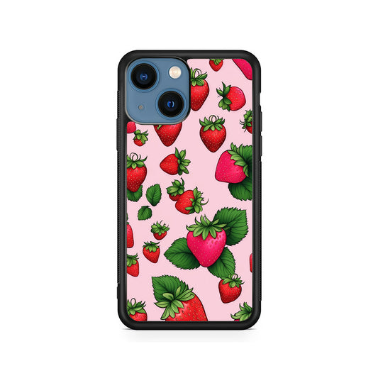 Strawberry Summer Fruit iPhone 15 Plus Case