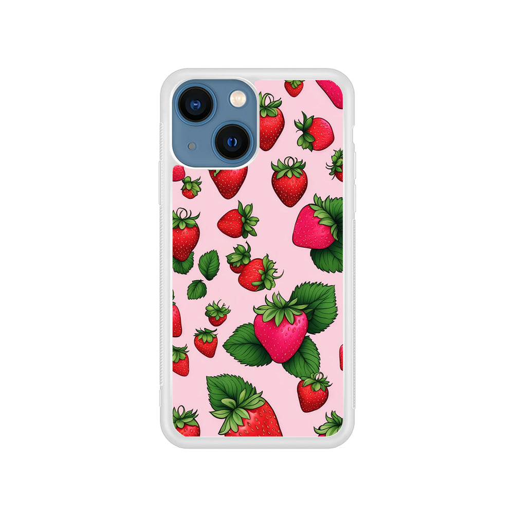 Strawberry Summer Fruit iPhone 15 Plus Case