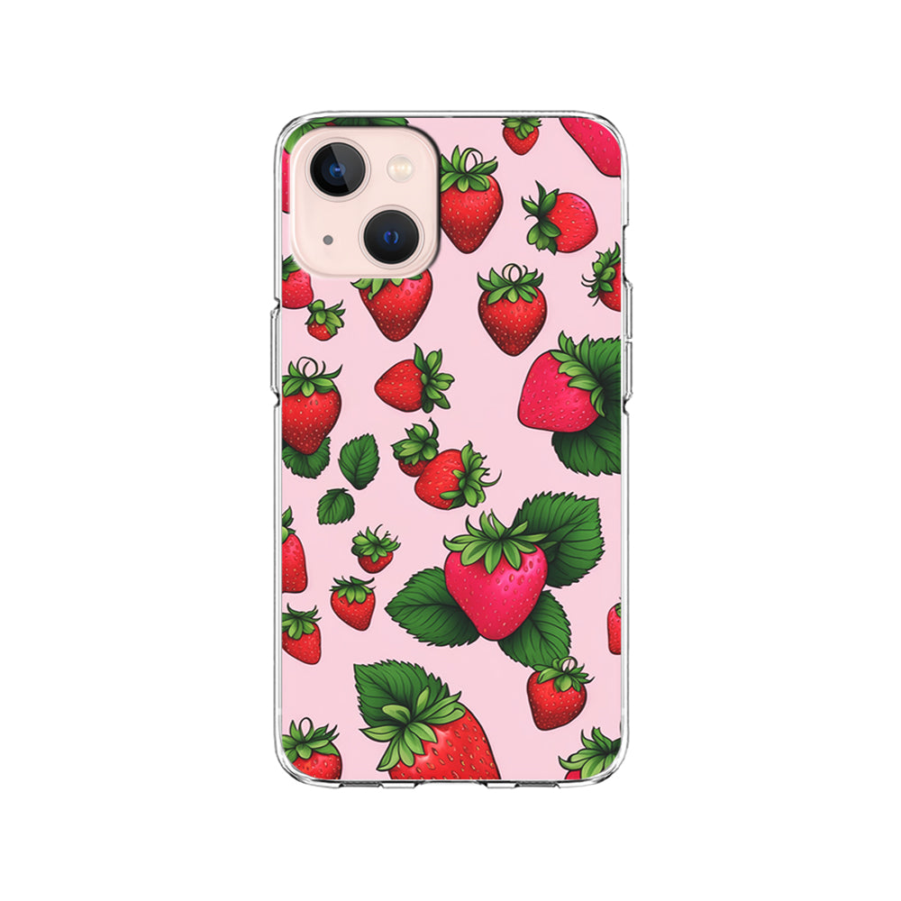 Strawberry Summer Fruit iPhone 15 Plus Case