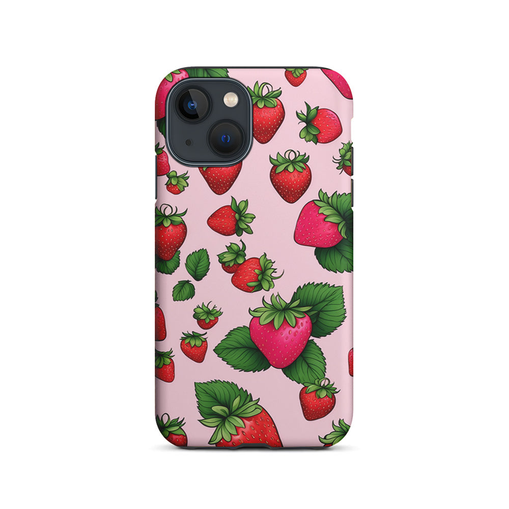 Strawberry Summer Fruit iPhone 15 Plus Case