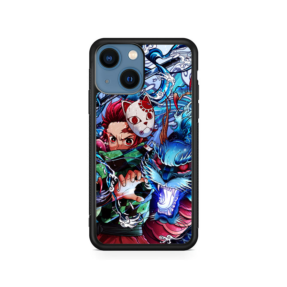 Tanjiro Kamado Kimetsu No Yaiba iPhone 15 Plus Case