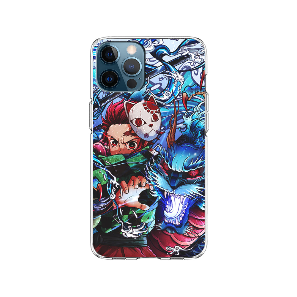 Tanjiro Kamado Kimetsu No Yaiba iPhone 15 Pro Case