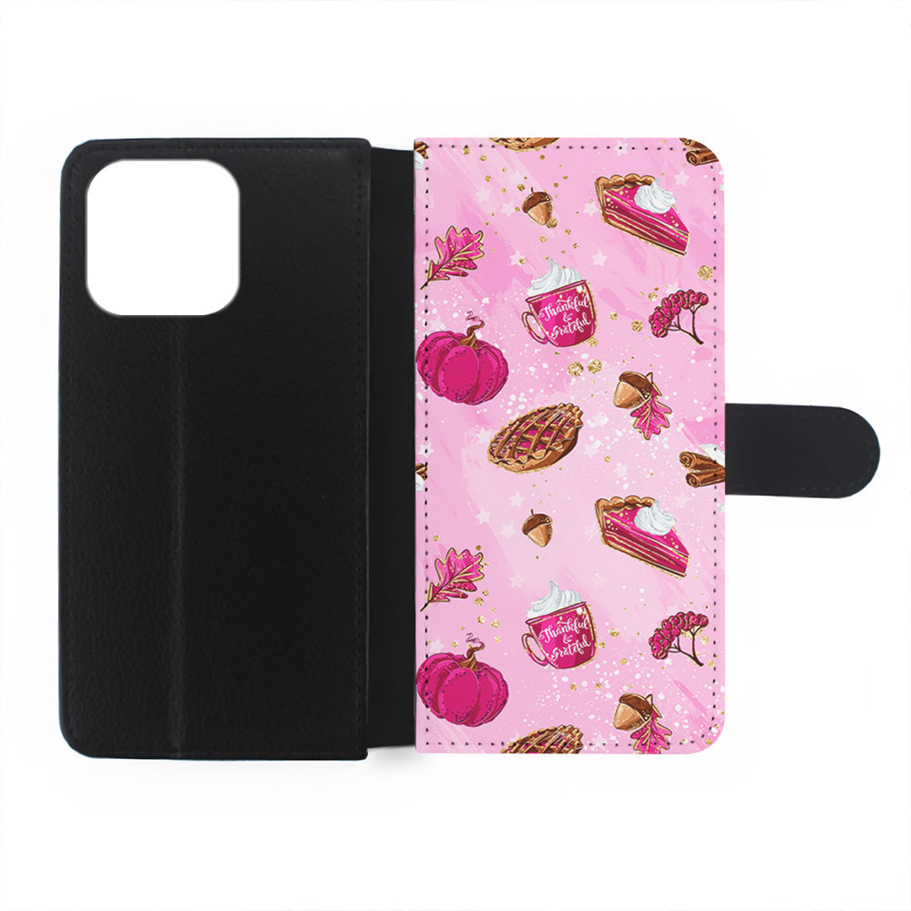 Thanksgiving Pink Aesthetic iPhone 15 Plus Case