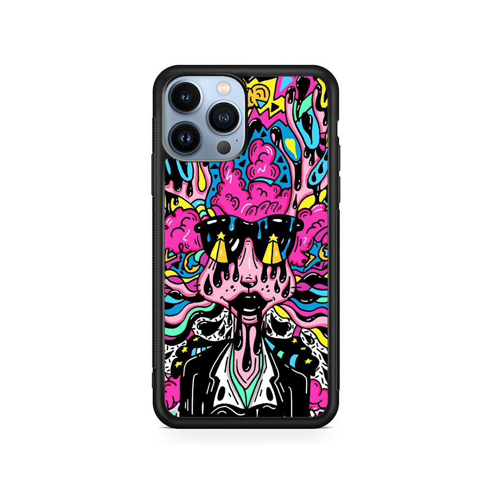 The Melted Lady Graffiti iPhone 15 Pro Case