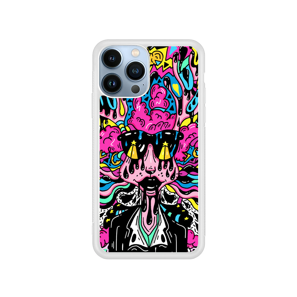 The Melted Lady Graffiti iPhone 15 Pro Case