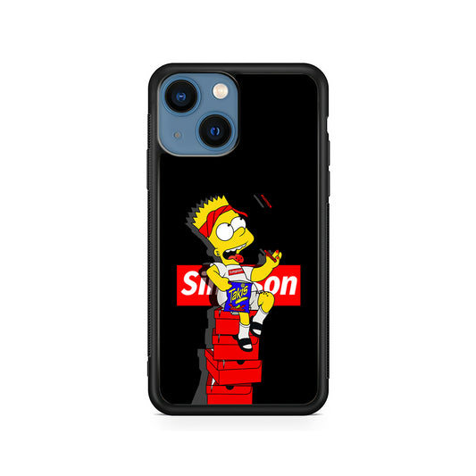 The Stylish Bart Simpson iPhone 15 Plus Case