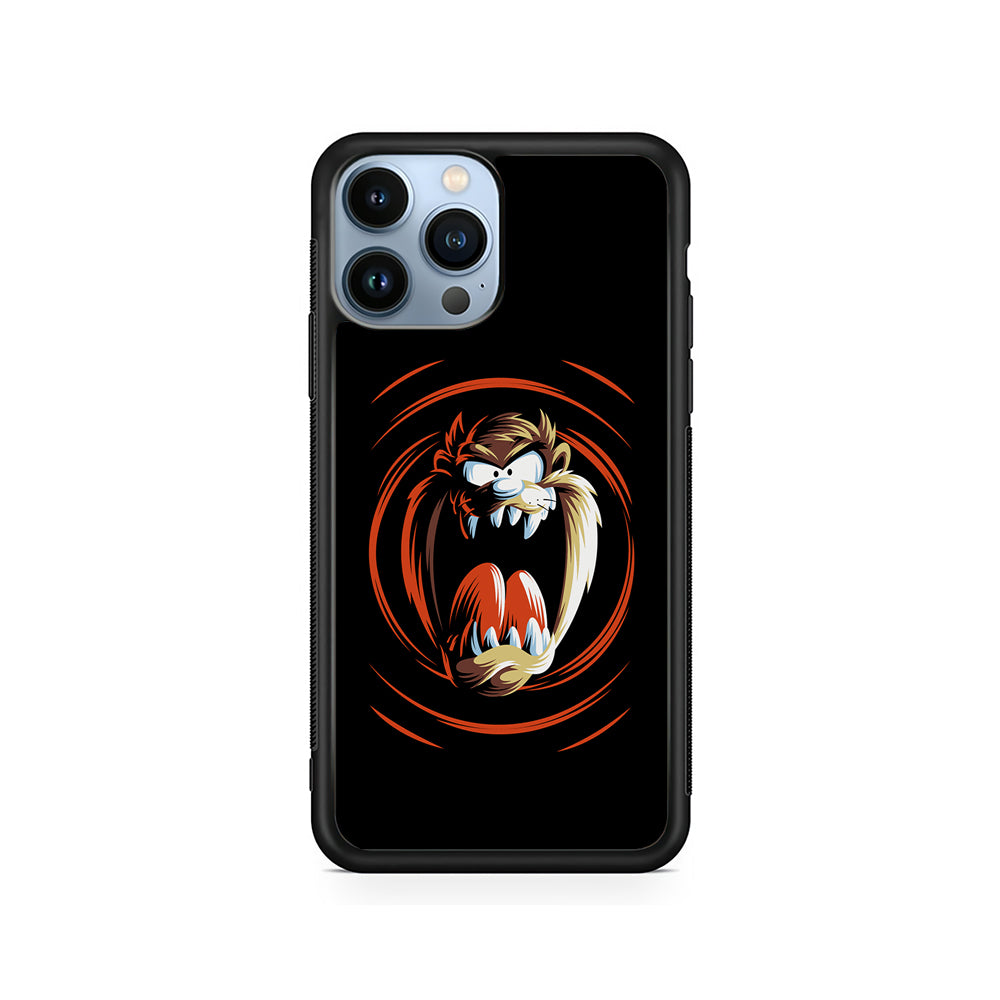 The Tasmanian Devil Face iPhone 14 Pro Case