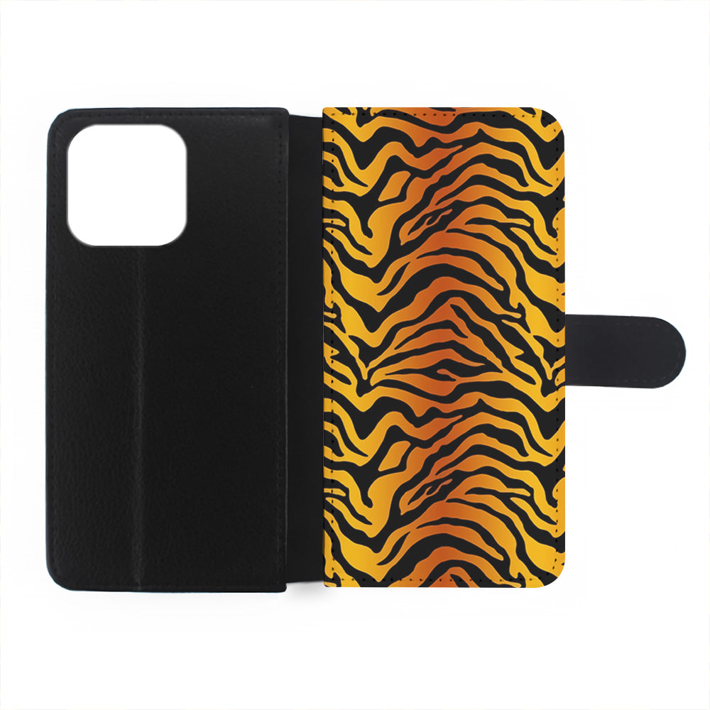 Tiger Stripe Skin Pattern iPhone 15 Plus Case