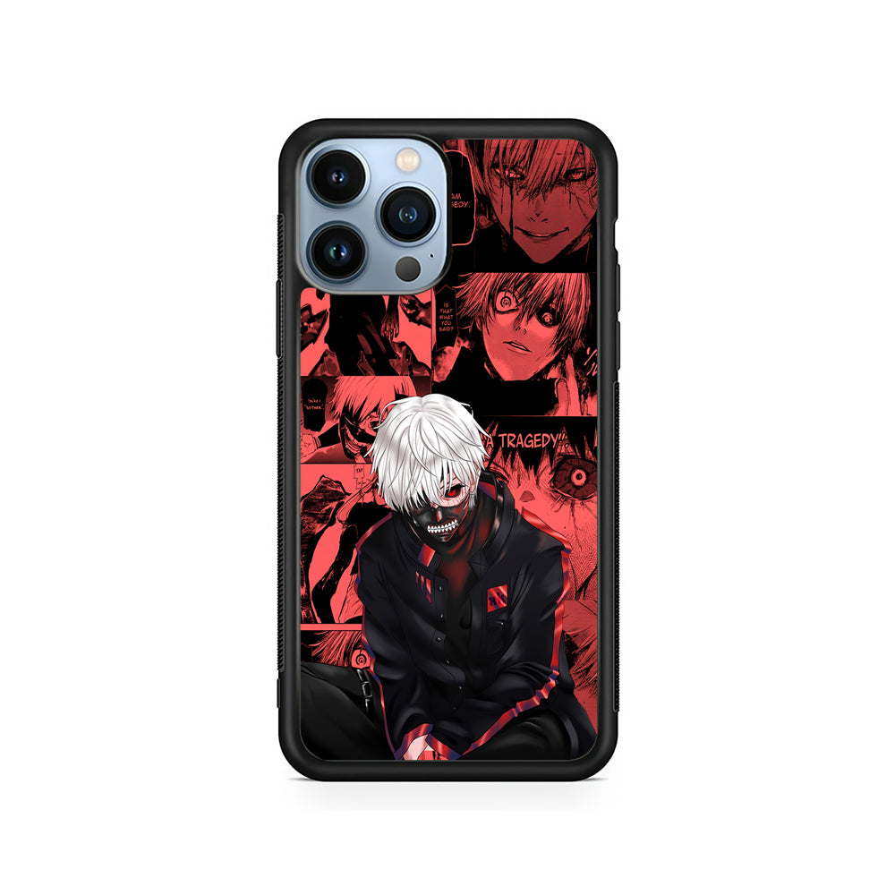 Tokyo Ghoul Ken Kaneki Comic iPhone 14 Pro Case