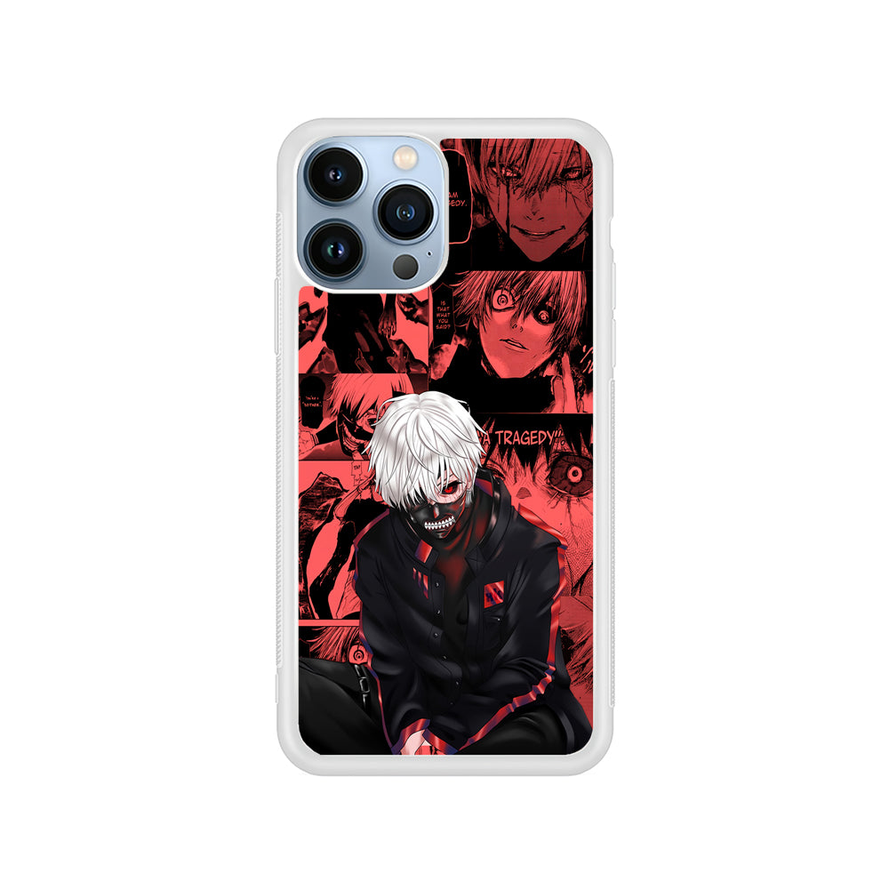 Tokyo Ghoul Ken Kaneki Comic iPhone 14 Pro Case