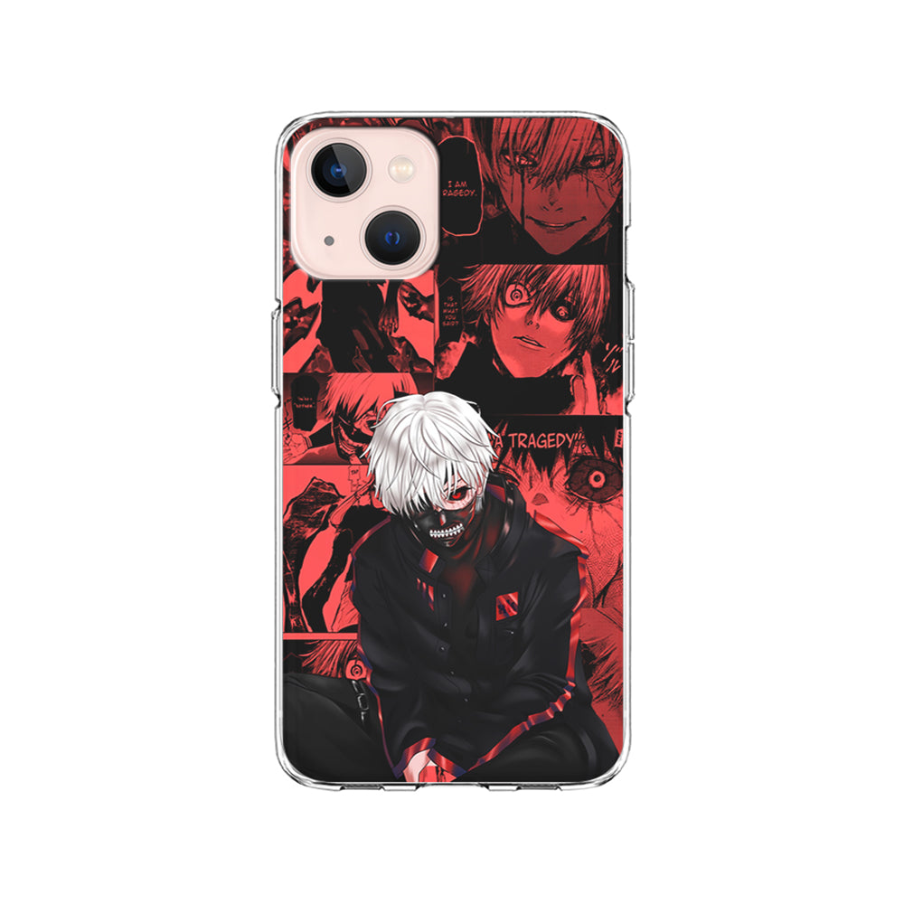 Tokyo Ghoul Ken Kaneki Comic iPhone 15 Plus Case