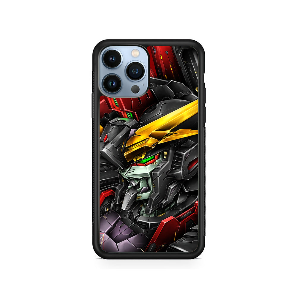 Gundam Transformation of The Machine iPhone 15 Pro Case