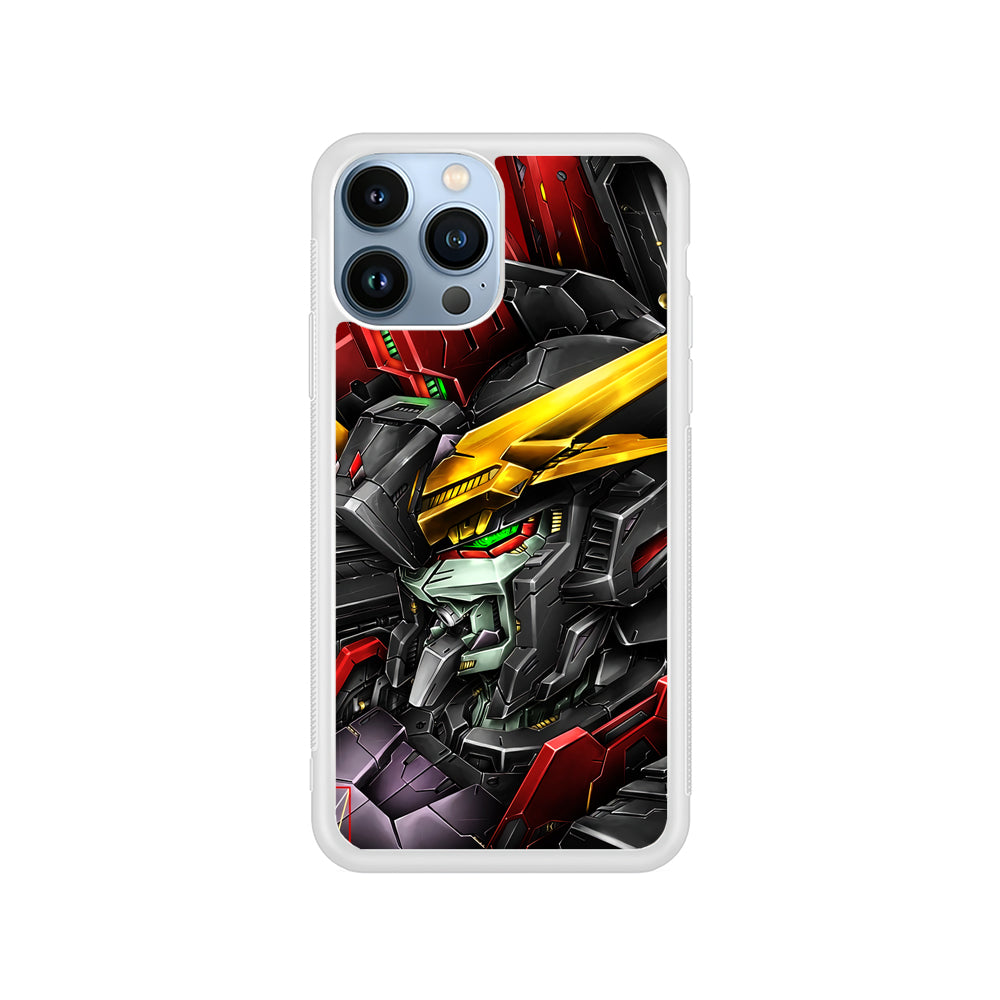 Gundam Transformation of The Machine iPhone 15 Pro Case