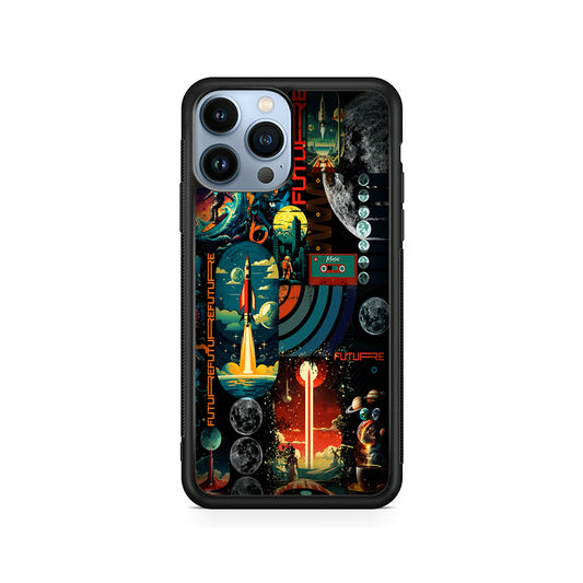 Travel Future Worlds Space iPhone 14 Pro Case