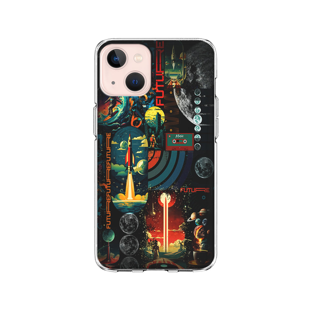 Travel Future Worlds Space iPhone 15 Plus Case