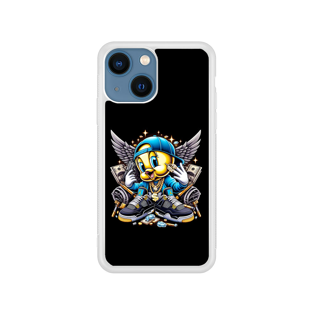 Tweety Bird Rich iPhone 15 Plus Case