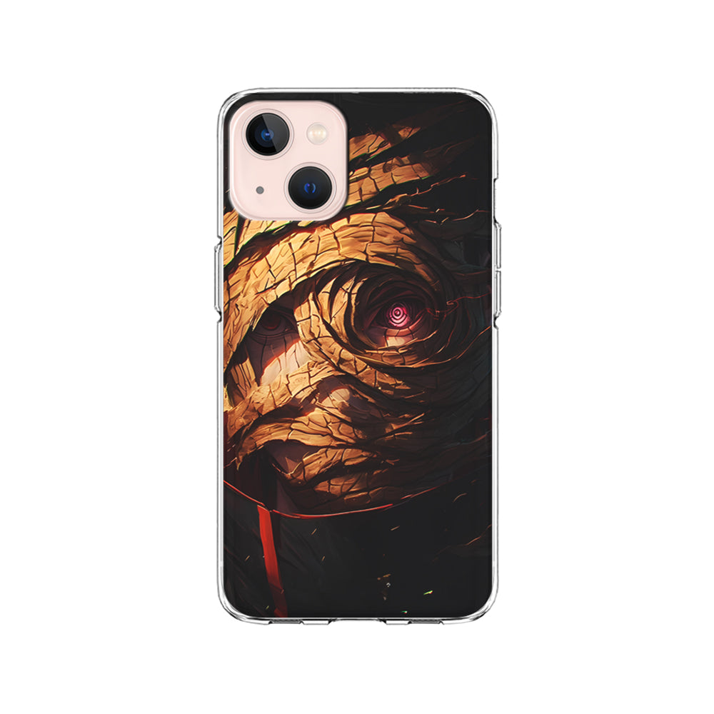 Uchiha Obito Naruto Anime iPhone 15 Plus Case