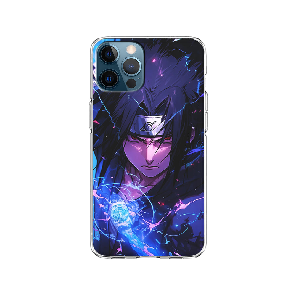 Uchiha Sasuke Serious mode iPhone 14 Pro Case