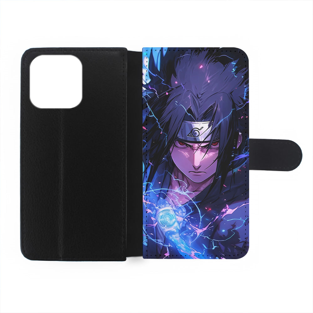 Uchiha Sasuke Serious mode iPhone 15 Plus Case