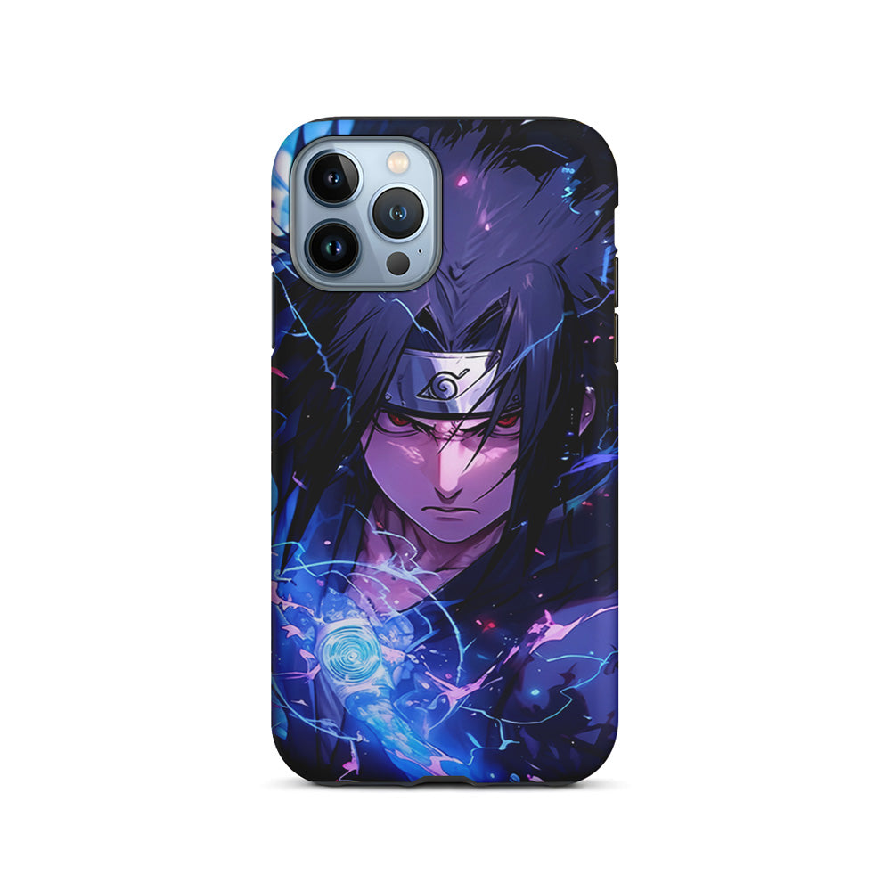 Uchiha Sasuke Serious mode iPhone 14 Pro Case