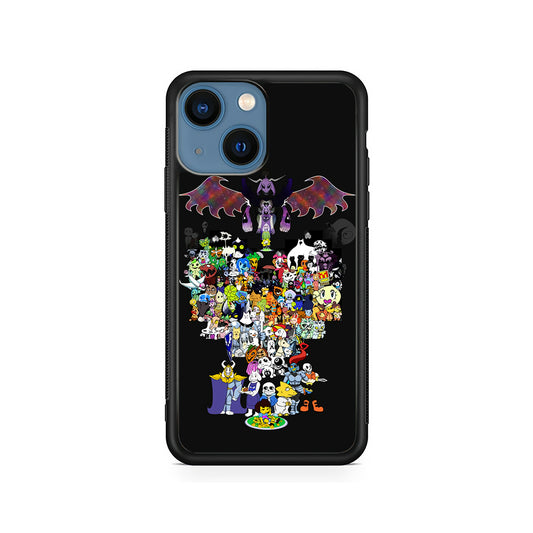 Undertale All Characters iPhone 15 Plus Case