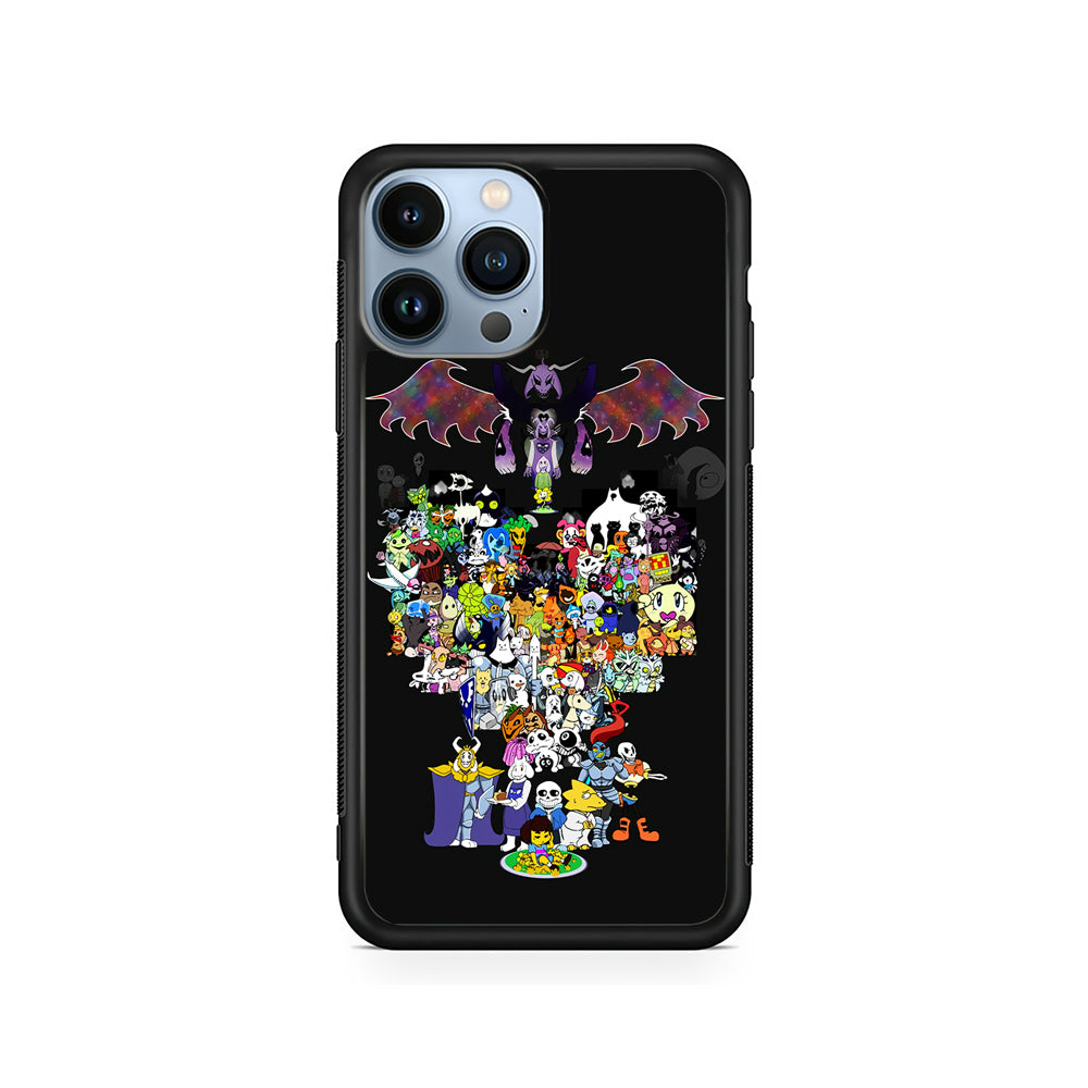 Undertale All Characters iPhone 15 Pro Case